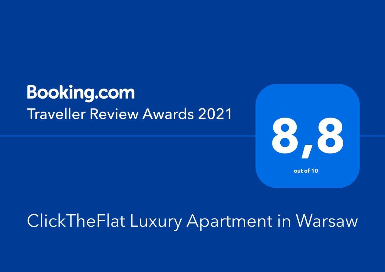 Clicktheflat Luxury Apartment In 华沙 外观 照片