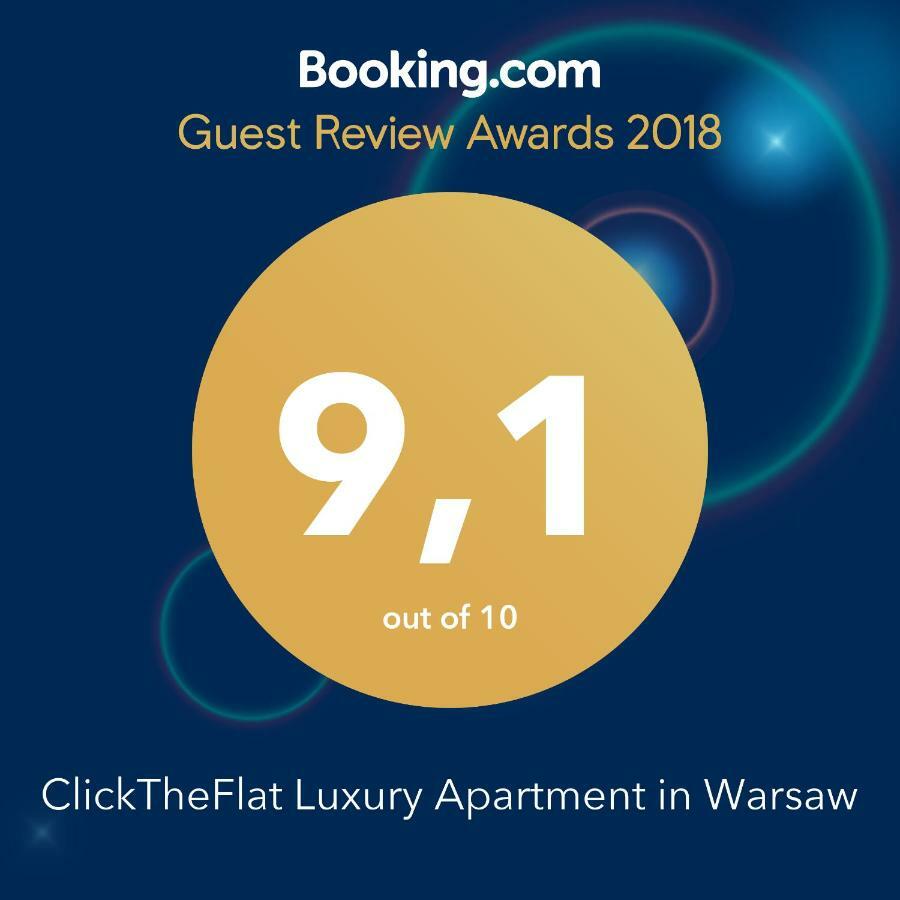 Clicktheflat Luxury Apartment In 华沙 外观 照片